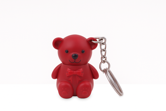 Teddy Bear Keychain Matte Liquid Lipstick – Shade: First Move