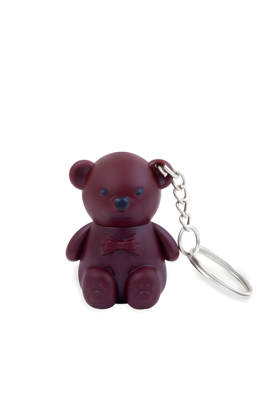 Teddy Bear Keychain Matte Liquid Lipstick – Shade: Darlin